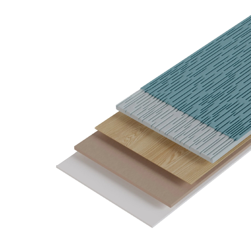 Wood Grain Anti-ridse PP dekorative film