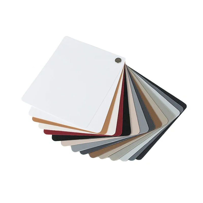 Ensfarvet PET dekorativ film